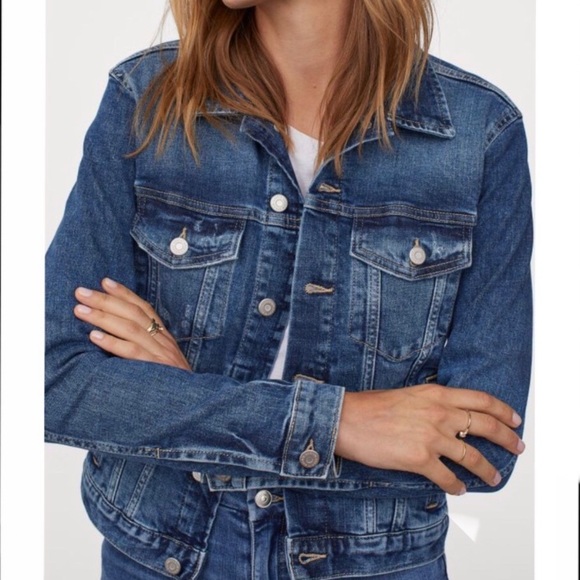 H&M Jackets & Blazers - H&M Denim Jean Jacket 4